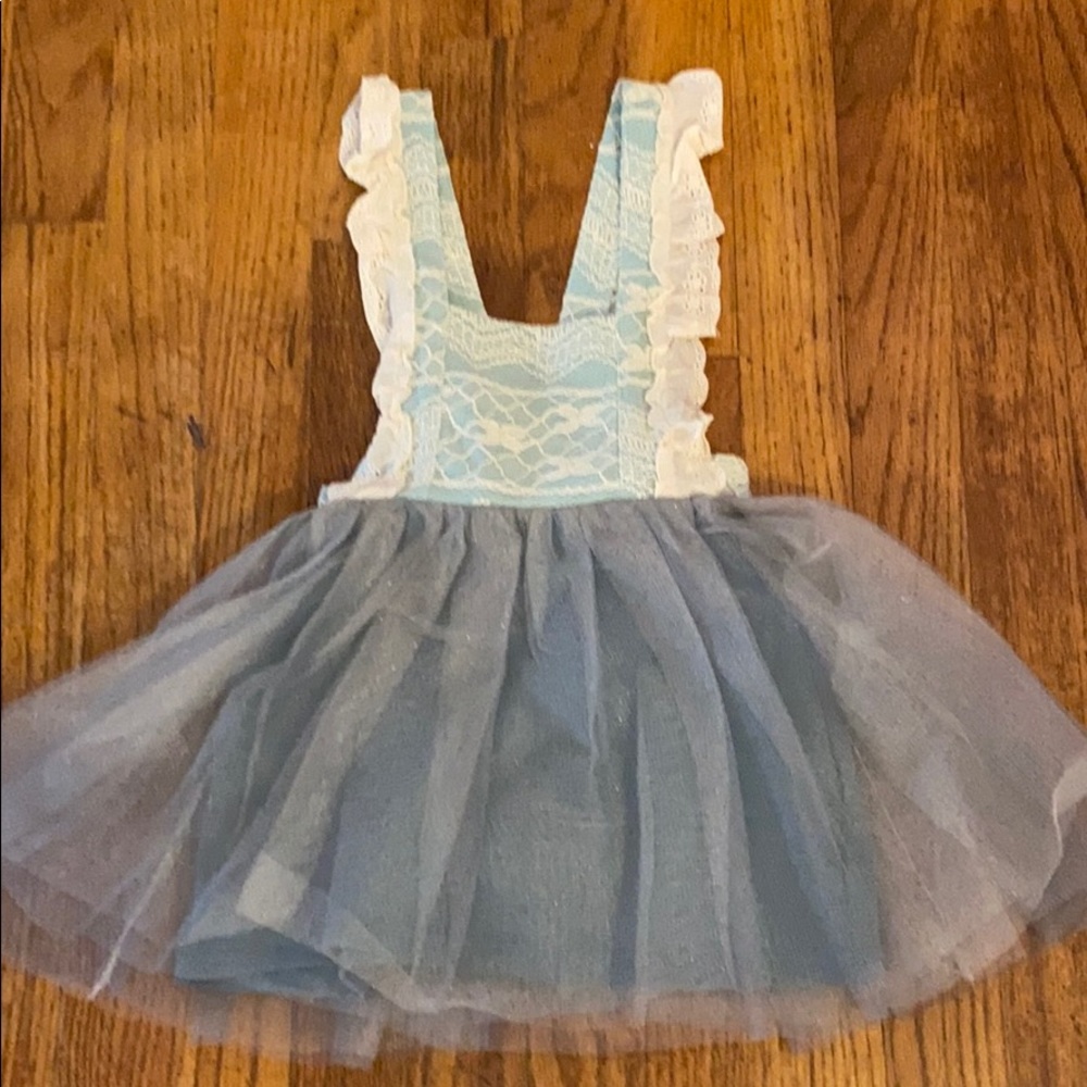 Cute dress with tulle skirt